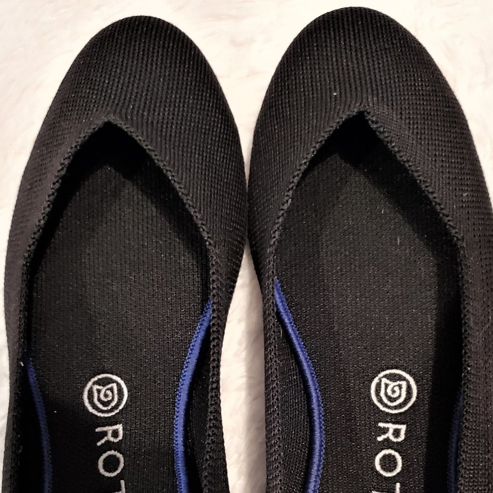 Rothy's Black Round Toe Flat - image 3
